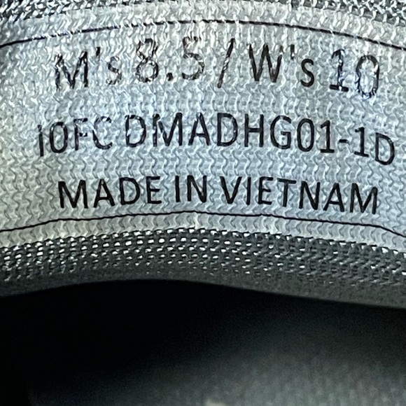 Kizik Madrid Eco Knit Shoes Women's Size 10; Men’s 8.5 Grey Hands Free Lace Up - Picture 9 of 10